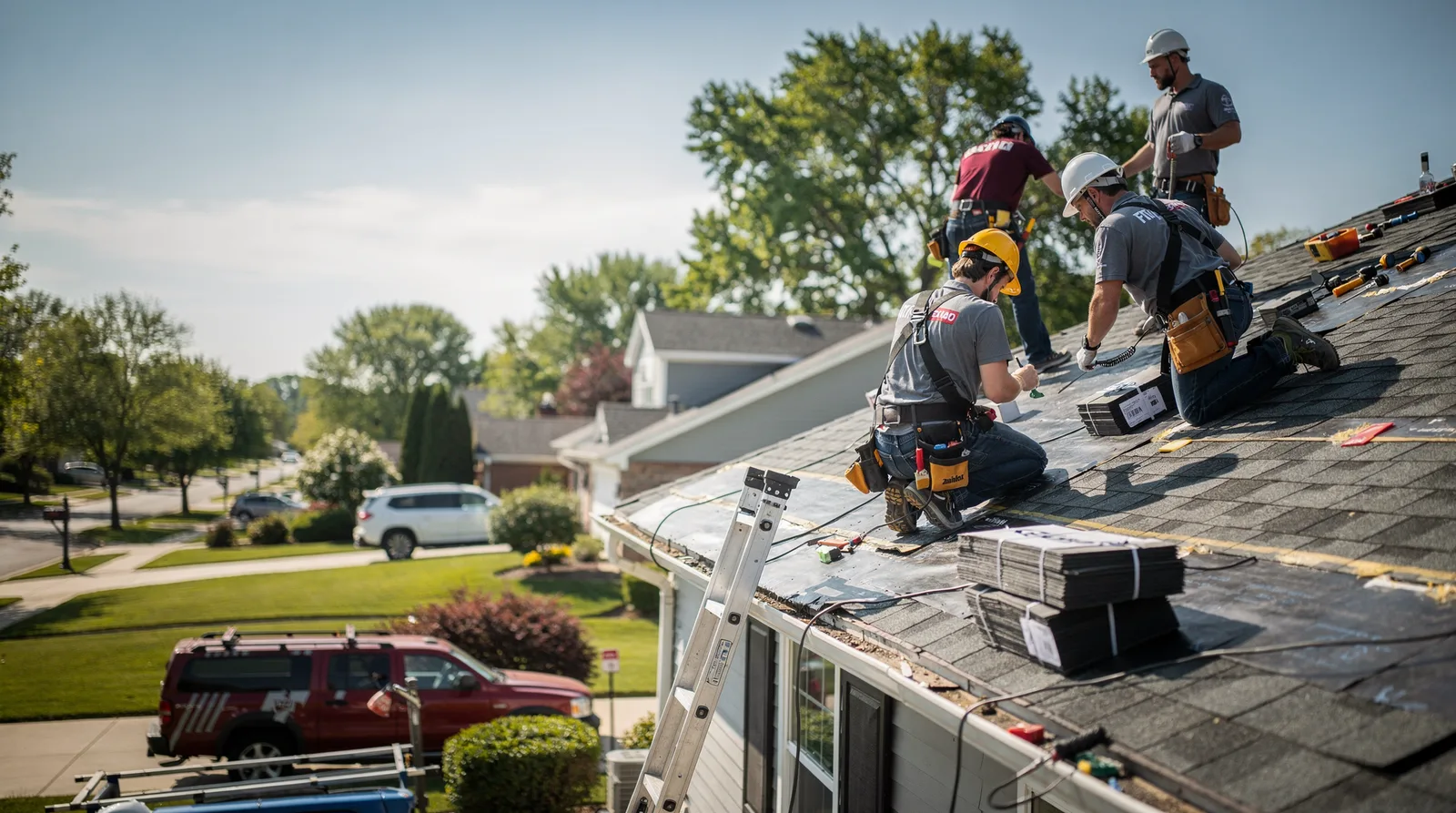 Roof Repair in Hazel Green, WI around you